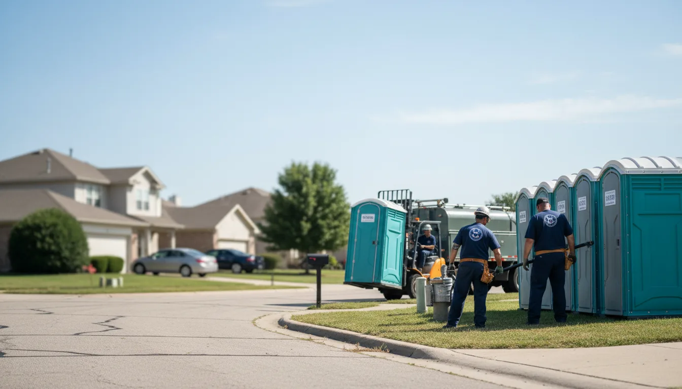 Porta Potty Rental in O Fallon, IL near me